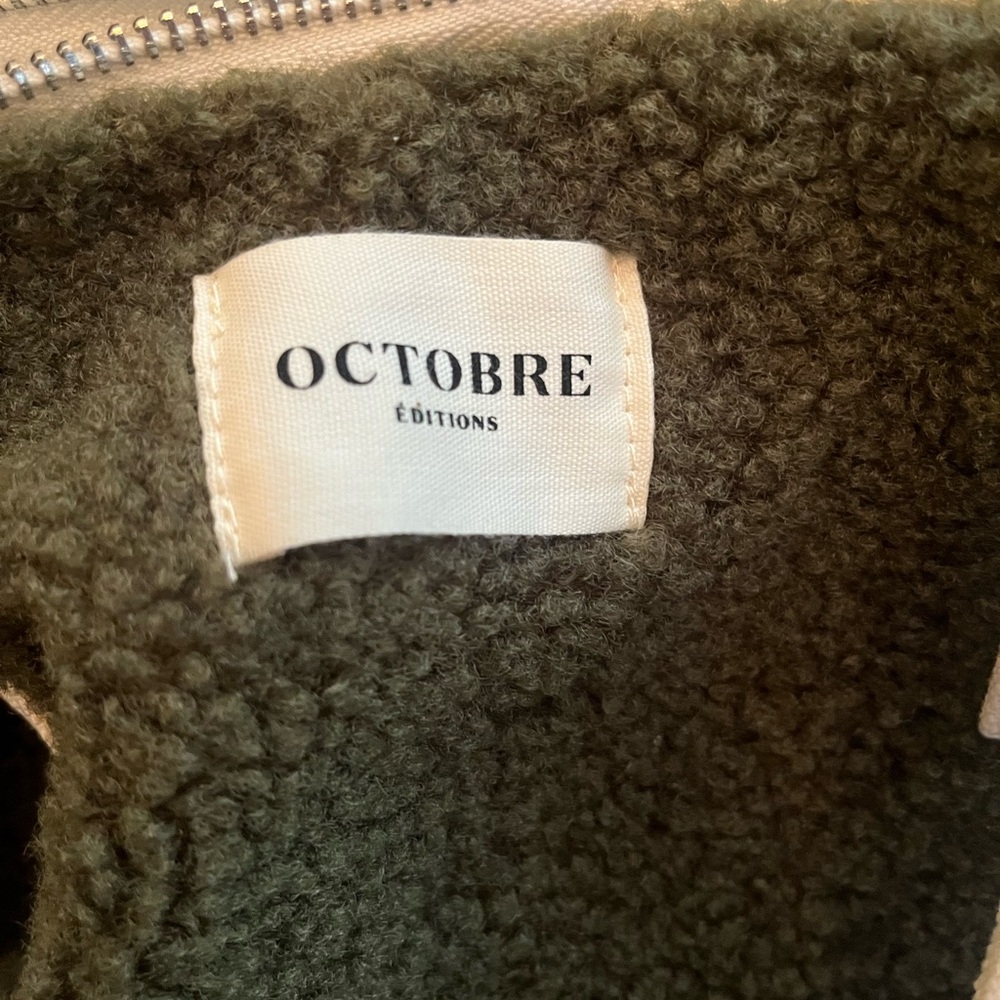 NWOT Men's Fleece Olive Green Bowling Bag - Picture 7 of 8